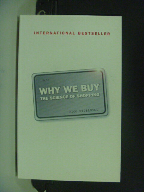 【書寶二手書T1／原文書_NIY】Why We Buy: The Science of Shopping