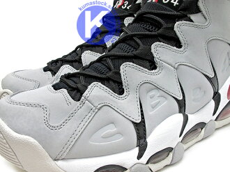 2015 台灣未發售 前、中、後全氣墊 籃球鞋 經典復刻 NIKE AIR MAX CB34 灰色 灰黑紅 原版 OG 配色 牛巴戈 鳳凰城太陽 配色 Charles Barkley 代言 1996 GD 著用 (414243-003) ! 2