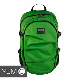 【風雅小舖】【美國Y.U.M.C. Greenwich格林系列Active Backpack 15.6吋筆電後背包 綠色】電腦包/雙肩背包 可容納15.6吋筆電  