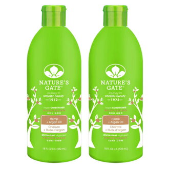 【2入75折】Nature's Gate天然之扉 經典無基改雙倍摩洛哥優油大麻籽滋養護髮乳532ml