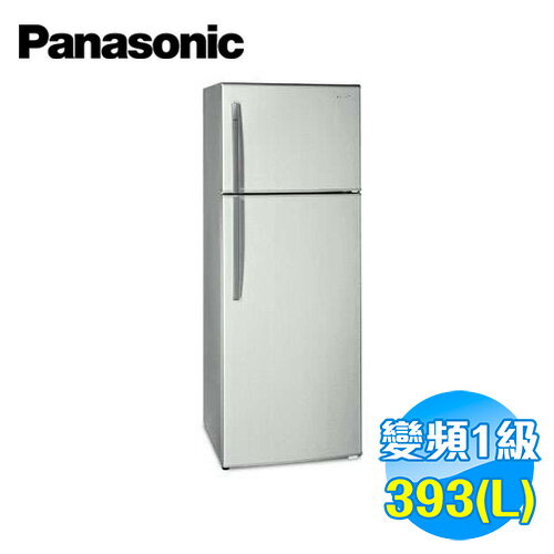 國際 Panasonic 393公升雙門變頻冰箱 NR-B406TV