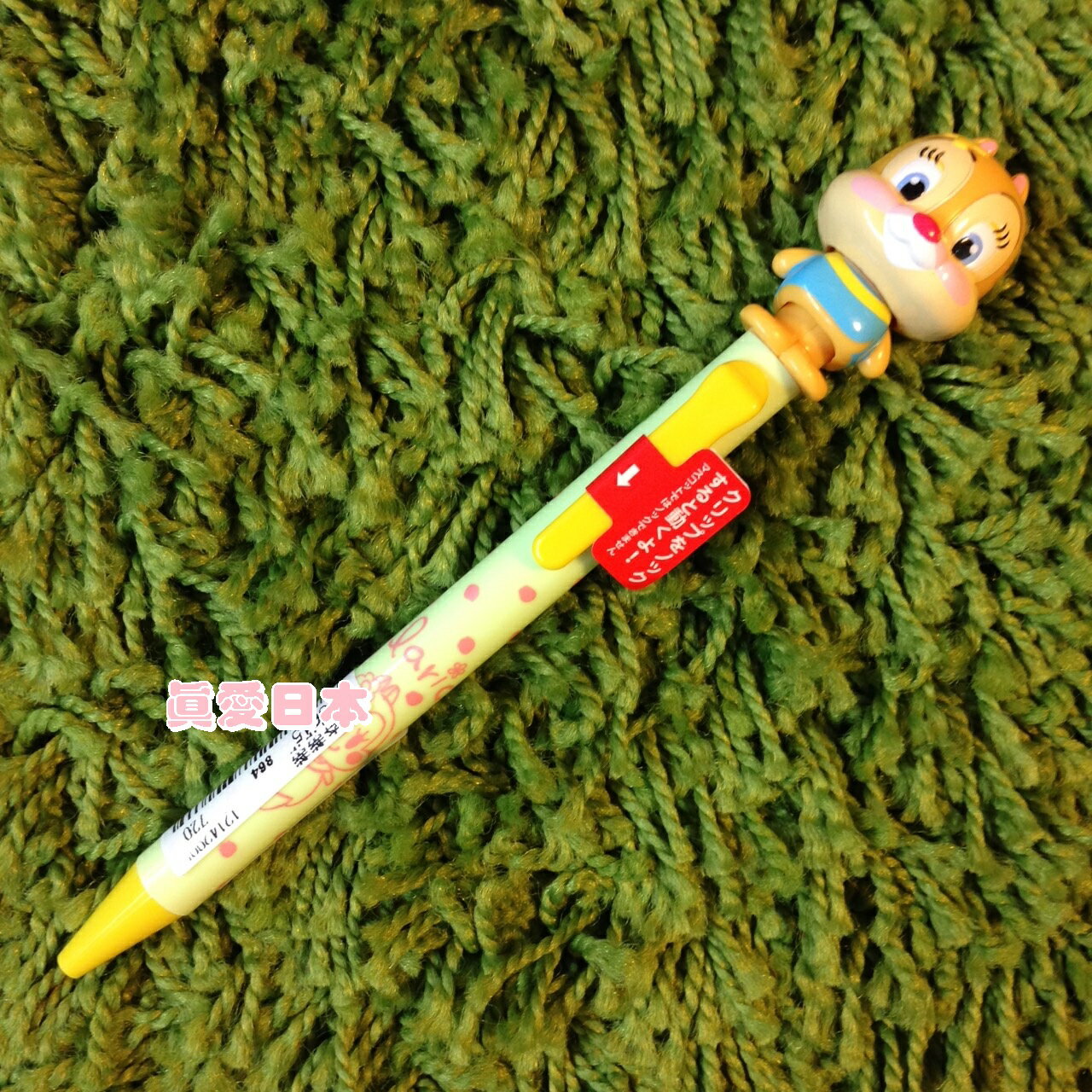 【真愛日本】16051300079	專賣限定點頭原子筆-克萊兒迪士尼 花栗鼠 奇奇蒂蒂 松鼠原子筆 正品 限量 預購