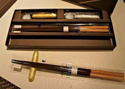 日本 Floyd 金銀筷著筷組禮盒