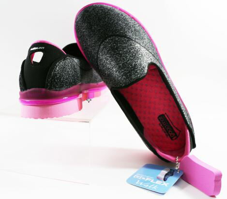 [陽光樂活] SKECHERS 女童系列 GO Flex 瑜珈鞋墊 避震減壓 - 81078LBKHP