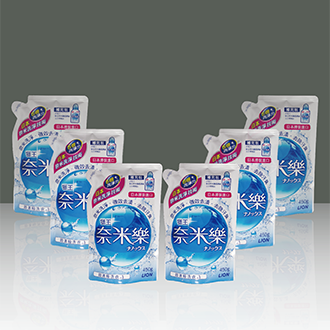 《Made in Japan》Laundry detergent 奈米樂 NANOX Refill 450g - 6 packs