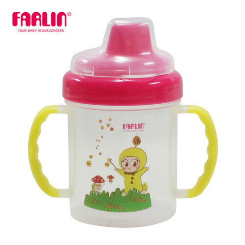 【Farlin】魔法鴨嘴學習水杯200ml - 綠色