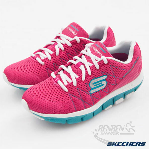 SKECHERS 女 慢跑健走鞋(紫*水藍)智慧生活系列 記憶型泡棉鞋墊