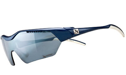 720armour Hitman 極限運動太陽眼鏡 T948B2-18-H 亮銀粉深藍框灰薄白水銀防爆PC片