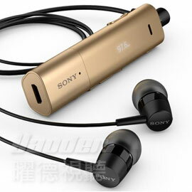 【曜德★新上市】SONY SBH54 金 立體聲NFC藍牙耳機 背夾式設計★免運★  