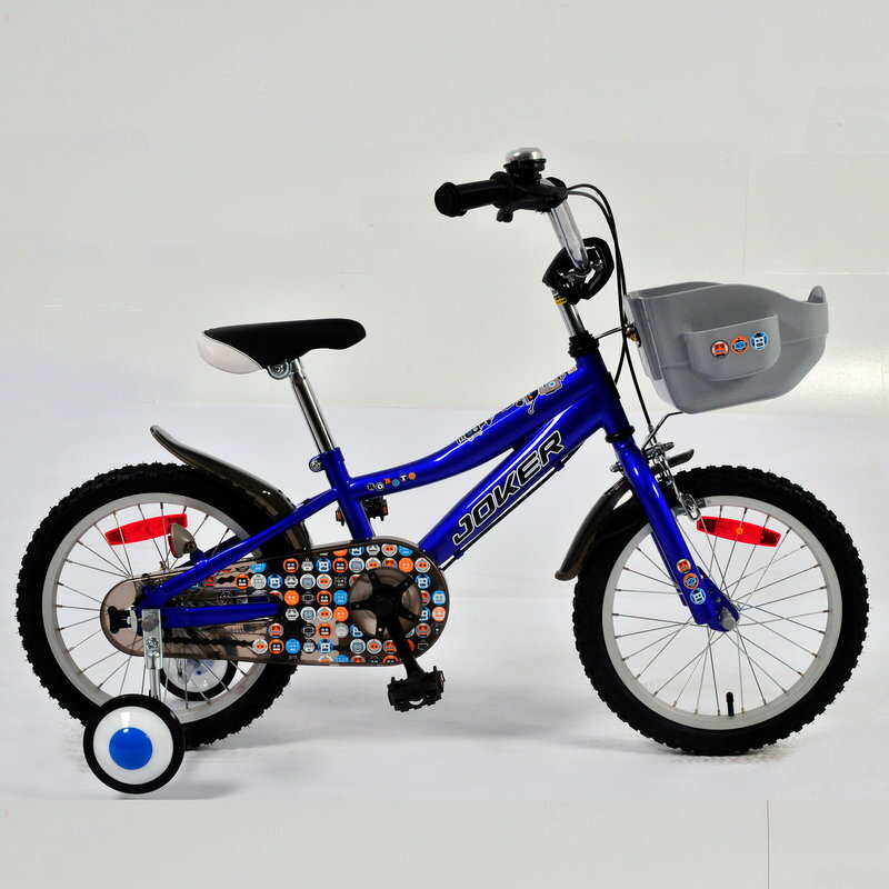 【7號公園自行車】JOKER 傑克牌 A-C1611 16吋彩繪童車 藍