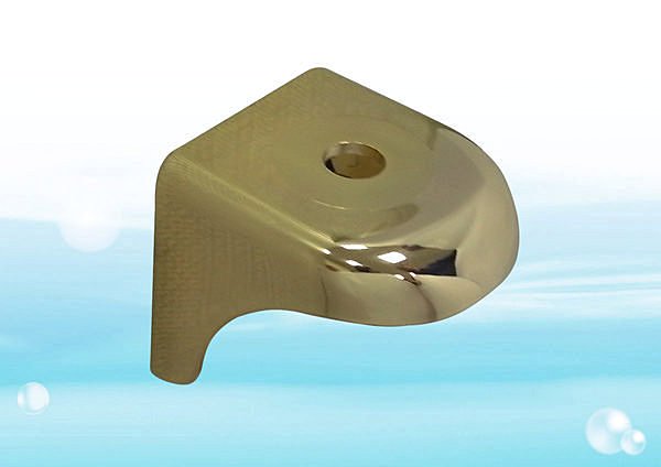 流線型鵝頸吊片-金色 淨水器鵝頸龍頭專用《RO、淨水器週邊耗材 》