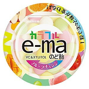 【UHA味覺糖】e-ma七彩水果喉糖(盒裝)(33g)