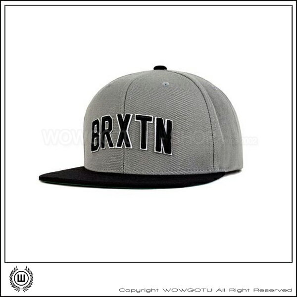 【 BRIXTON 】街頭流行棒球帽 HAMILTON 帽款-灰黑