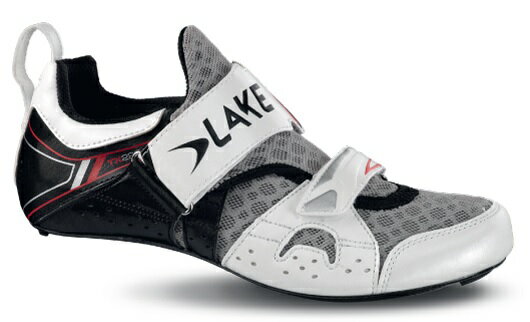 【7號公園自行車】LAKE TX-222X-WH 三鐵公路車鞋(白色)