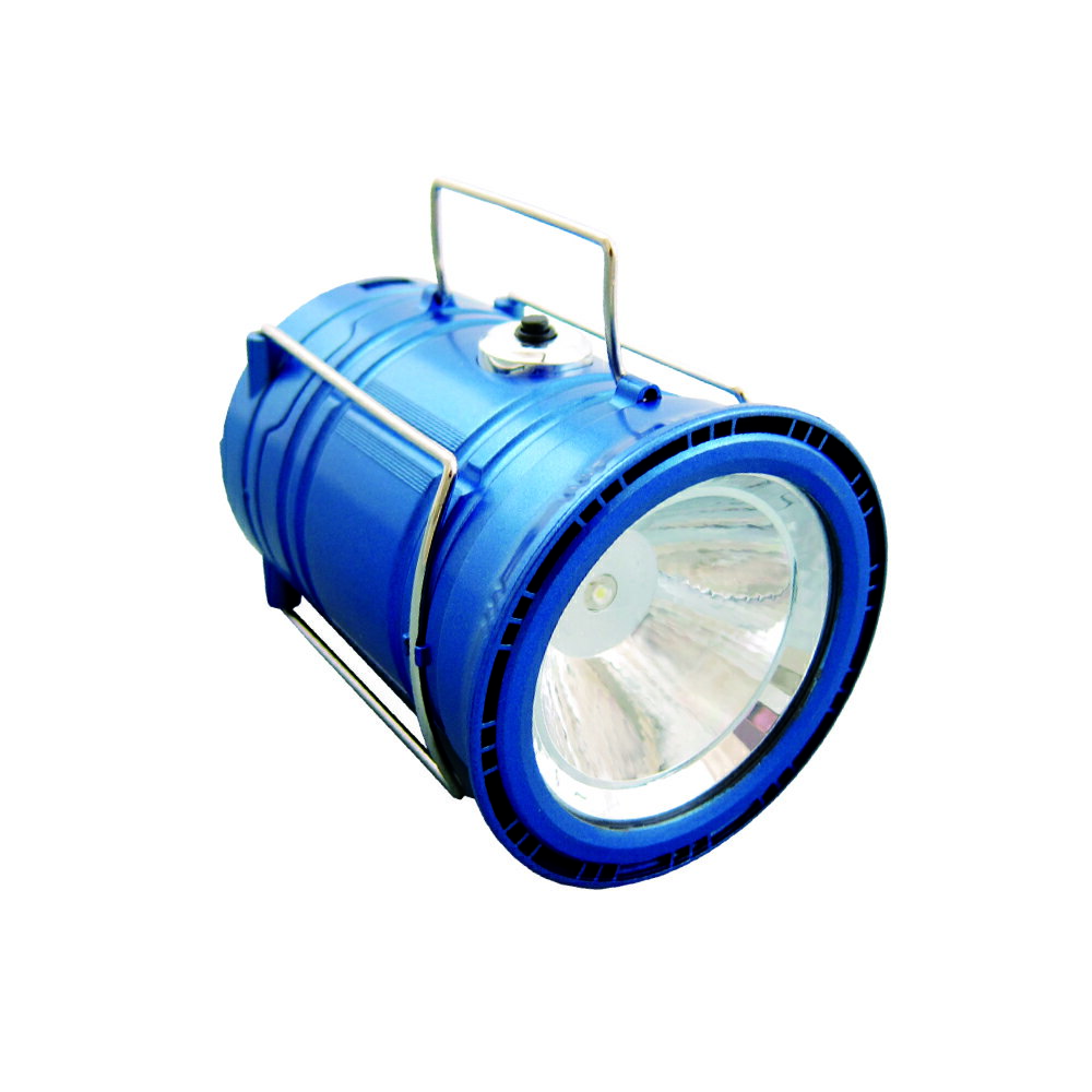 【SANSUI 山水】露營探照燈(太陽能USB充電)