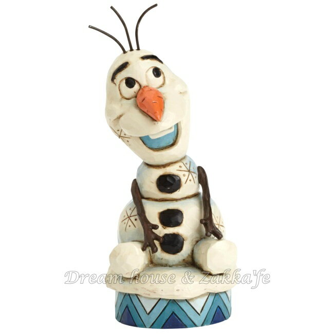 Jim Shore愛木小灣 DISNEY 冰雪奇緣 FROZEN Olaf 雪寶 ★ 美國ENESCO精品 ★ Zakka'fe