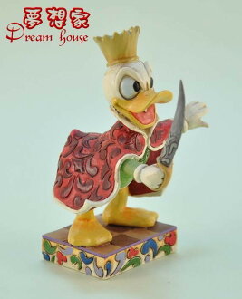 美國ENESCO精品-Jim Shore愛木小灣-DISNEY唐老鴨國王 ★超可愛★