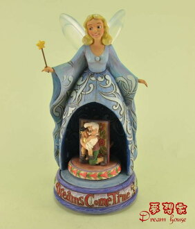 美國ENESCO精品-Jim Shore愛木小灣-DISNEY小木偶仙子音樂鈴/LED燈 ★超可愛★