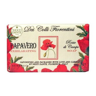 Nesti Dante 罌粟花 歡愉《250g》★天然花妍皂系列★義大利原裝進口★那是堤手工皂★