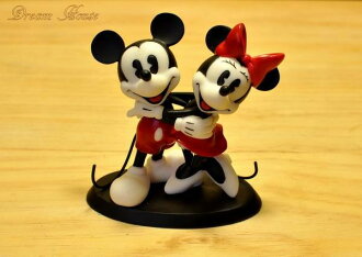 美國ENESCO精品-哈哈笑黑白經典-DISNEY米奇米妮抱抱 ★超可愛★