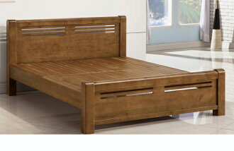 【 尚品傢俱】 260-05 厚實3.5尺實木床台，另有5尺6尺床台/床架