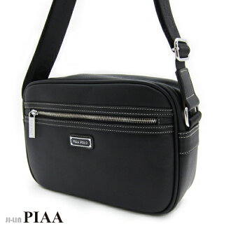 5-P804A【PIAA POLO 皮亞 保羅】前拉鍊橫式側背包 (二色)