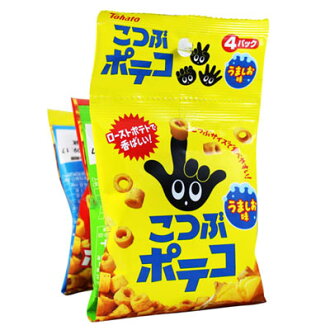 東鳩4連迷你手指圈圈餅-鹽味(64g)