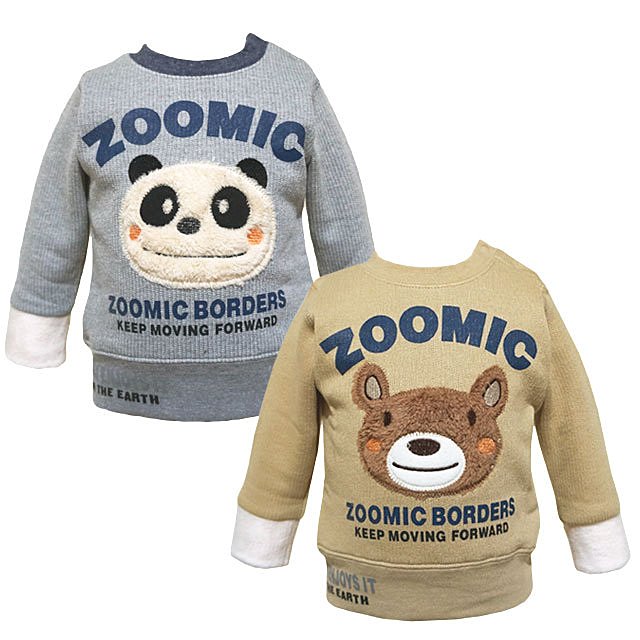 日本 ZOOMIC--刷毛上衣