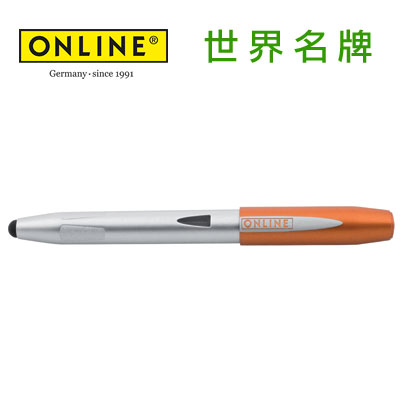 德國原裝進口 Online 時空觸控鋼筆 25014 - 橘色 M /支