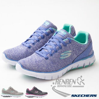 SKECHERS 女運動鞋 SKECH FLEX (淺紫) 記憶型泡棉鞋墊 輕量衝擊
