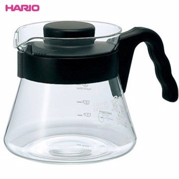 【HARIO】VCS-01B 可微波耐熱咖啡壺 450ml 咖啡壺 茶壺 玻璃壺 熱水壺 刻度 波型把手