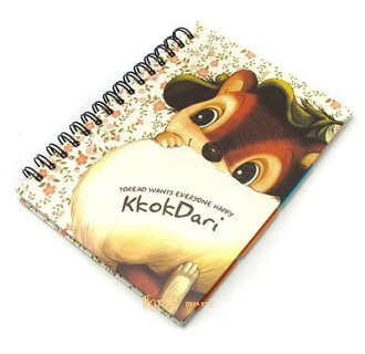 WallFree 大SIZE韓國貓硬殼筆記本