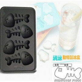 WallFree 夏日冰飲自己DIY更安心 魚骨頭製冰盒 冰格 冰模 冰冰涼涼Cool一夏!