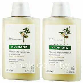 KLORANE蔻蘿蘭 豐盈洗髮精200ml(2入特惠)