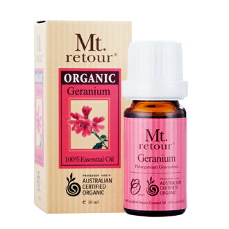 Mt.retour澳洲山迴 天竺葵純有機精油10ml - 限時優惠好康折扣