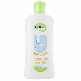 Nac Nac寶貝可愛 牛奶燕麥沐浴乳400ml