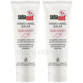 【2入優惠】Sebamed施巴5.5 潤手護甲霜75ml