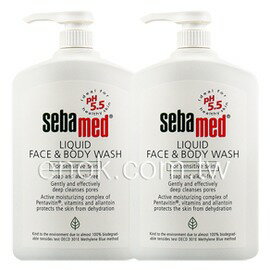 【2入優惠】Sebamed施巴5.5 潔膚露1000ml