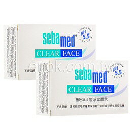 【2入優惠】Sebamed施巴5.5 痘淨潔面皂100g