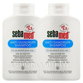 【2入優惠】Sebamed施巴5.5 油性洗髮乳400ml
