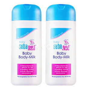 【2入優惠】Sebamed Baby施巴5.5 嬰兒舒敏乳液200ml