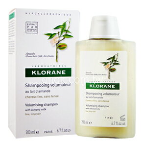 KLORANE蔻蘿蘭 豐盈洗髮精200ml(細弱/易扁塌頭髮適用)