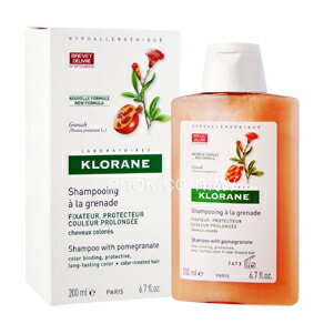 KLORANE蔻蘿蘭 護色亮澤洗髮精200ml(染燙髮質專用)