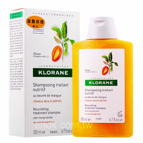 KLORANE蔻蘿蘭 滋養修護洗髮精200ml