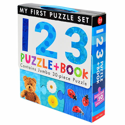 【英國Caterpillar原文童書】My First Puzzle Set-123地板大拼圖