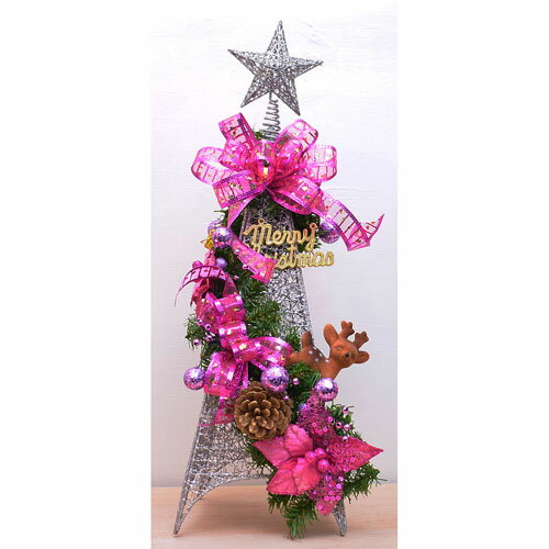 【X mas聖誕特輯2014】50cm-聖誕裝飾鐵塔+裝飾包 BT-5390