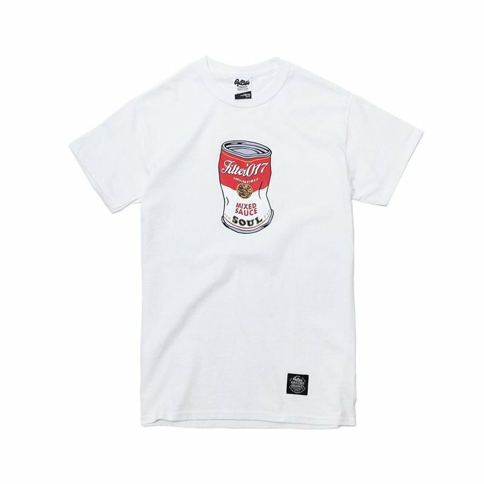 ►法西歐_桃園◄ Filter017 Soup Can Tee 翻玩 罐頭 安迪沃荷 圖案 白 灰 共二色 短袖 灰色