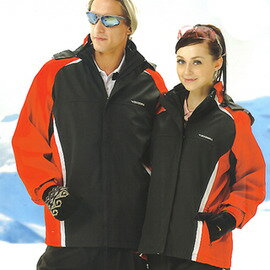 義大利名牌 DIADORA 男女運動休閒二件式網裡外套-灰紅#D630A-#DW630A