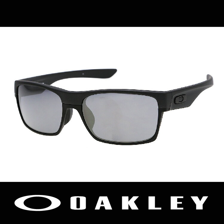萬特戶外運動-美國 OAKLEY 太陽眼鏡 TWOFACE系列 黑鏡框 鍍銥鏡片 休閒款 OO9256-04