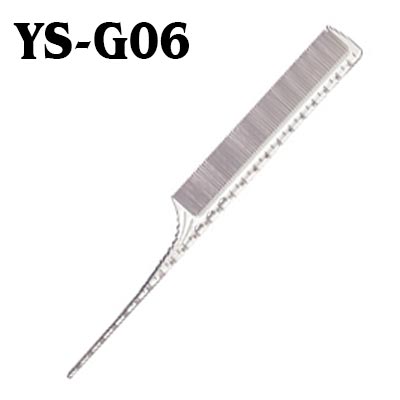 【日本原裝進口】Y.S./PARK 25公分梳.剪髮梳.尖尾梳YS-G06(白) [48596]